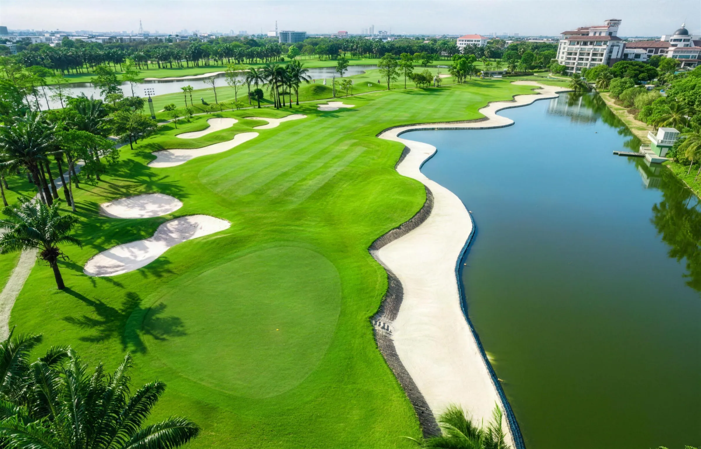 Hole 16, the signature hole